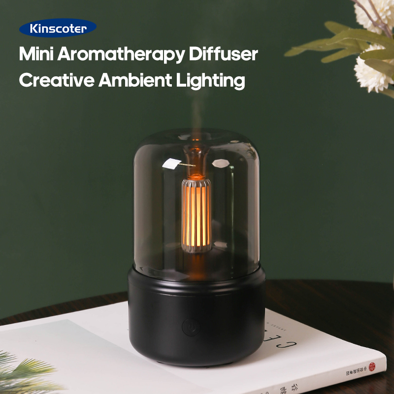 Home Fragrance Accessories - Diffuseur d'arômes vintage avec veilleuse, mini