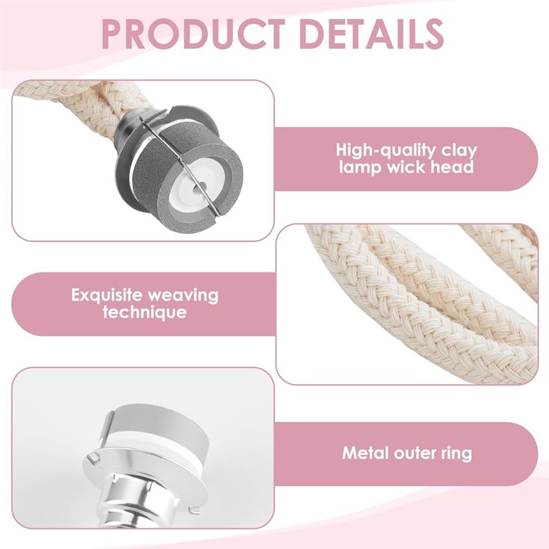 Mèche de lampe à huile de remp - Home Fragrance No 3 avis et prix