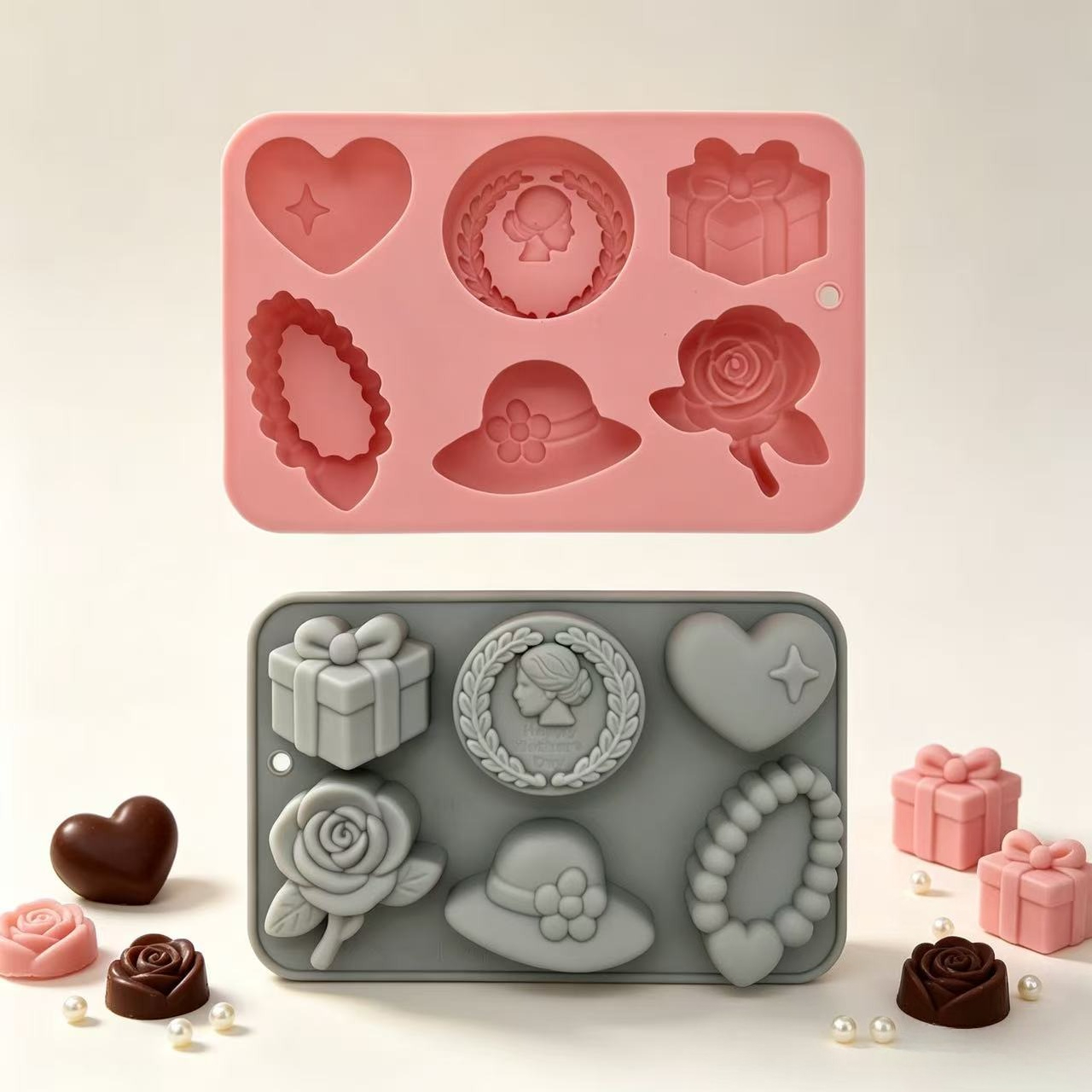 Moule en silicone antiadhésif  - Home Fragrance Rose avis et prix