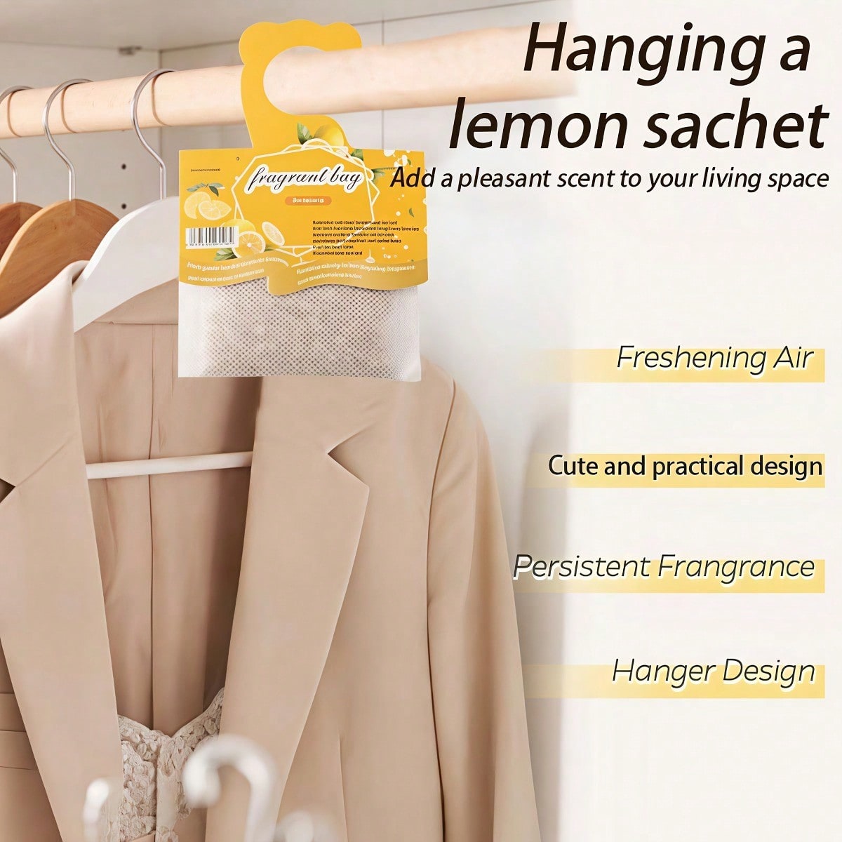 Sachets parfumés au citron à s - Home Fragrance H&M avis et prix