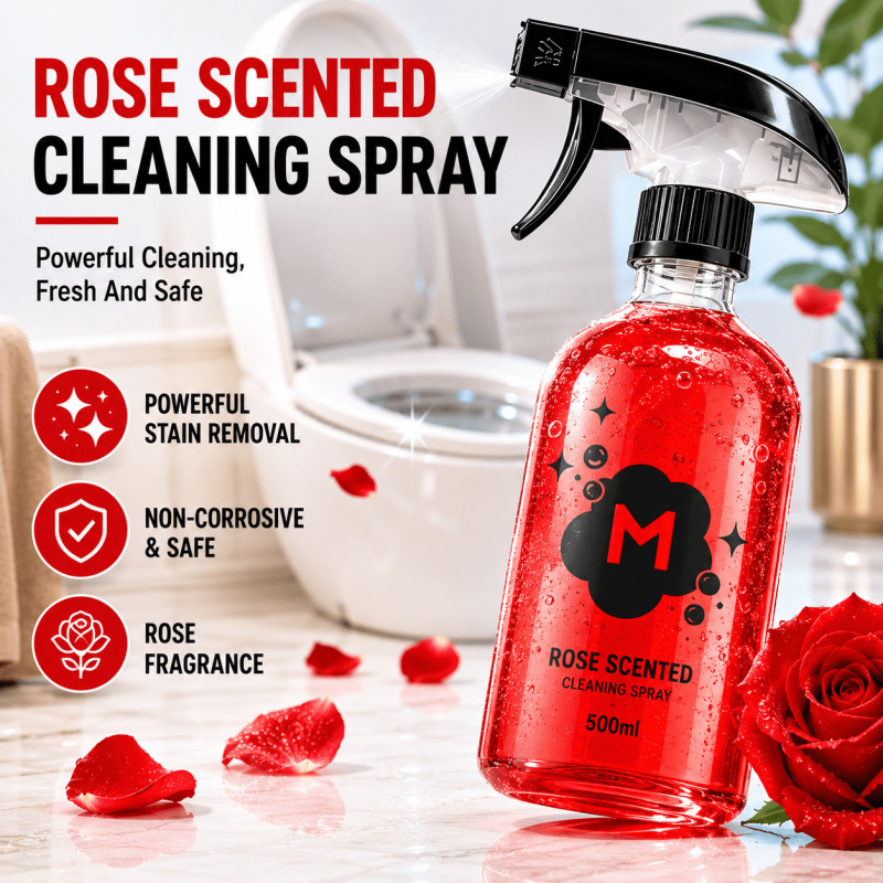 Nettoyant WC Parfum Rose Détac - Home Fragrance Rose avis et prix